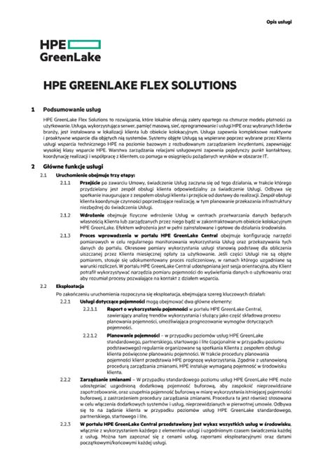 configuring hpe greenlake flex capacity services|Configuring HPE GreenLake Solutions, Rev. 21.41.